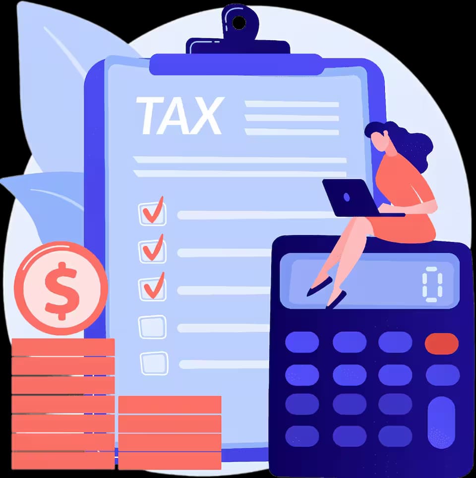 Tax Assistant Illustration